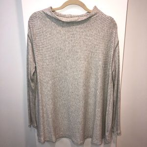 Free People Mock Neck Swing Top